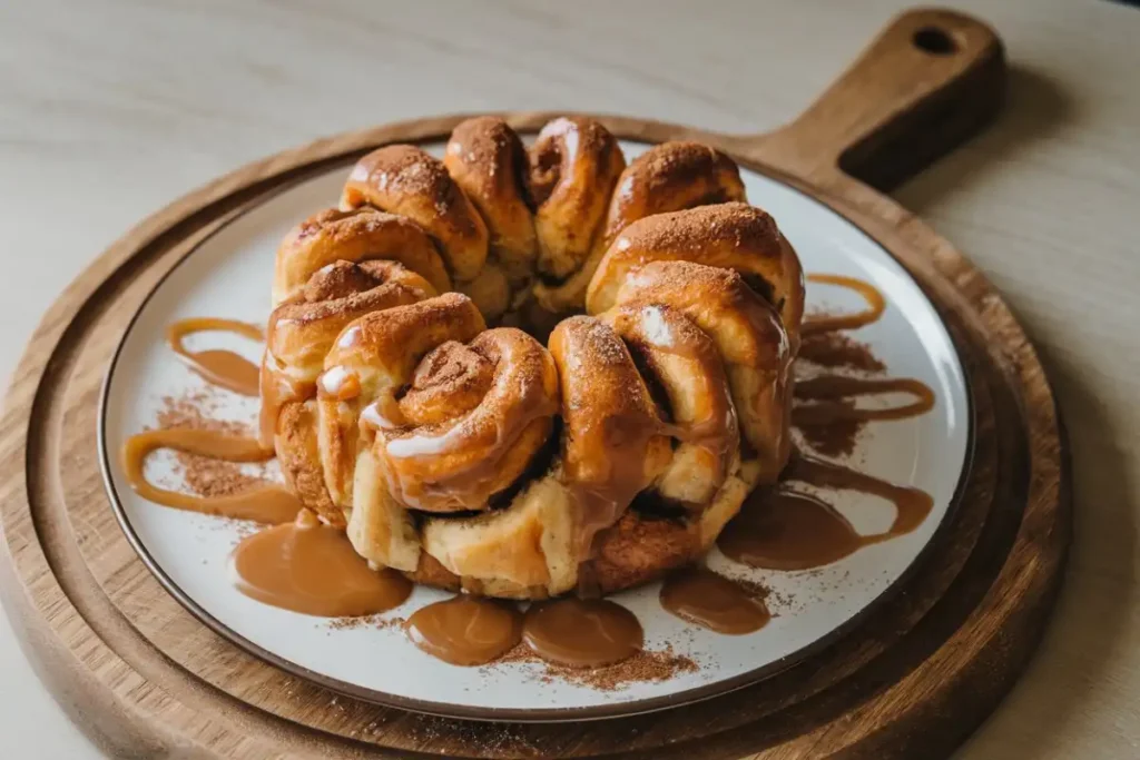 Monkey Bread with Cinnamon Rolls Mini