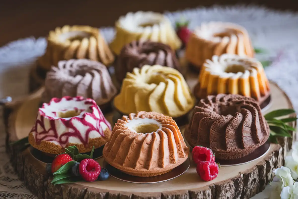 Mini Bundt Cakes Fresh