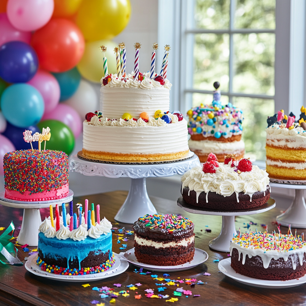 Which cake is famous for birthday?