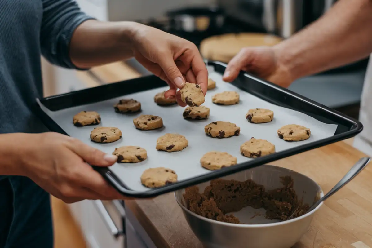 What makes cookie dough?