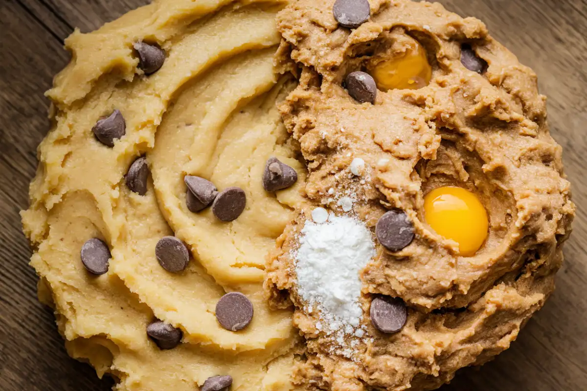 What is the difference between cookie batter and cookie dough?